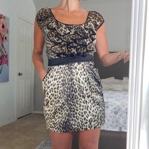 Lipsy London Leopard Mini Dress